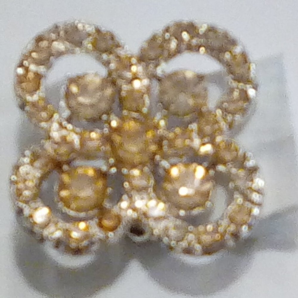 4 leaf clover brooch